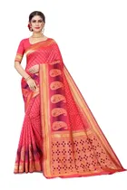 Jacquard Embellished Saree for Women 