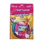 Cello ColourUp Celebration Kit for Kids with Crayons, Sketch Pens, Coloured Pens & Activity Book