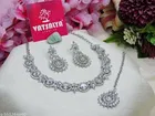 Rodium Finish Jewellery for Women 