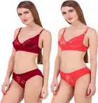 Cotton Blend Lingerie Set for Women 