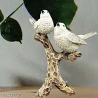 Resin Two Birds Decorative Showpiece 