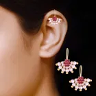 Brass Pearl Ear Cuffs for Women 