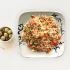 SILVER SPOON Melamine Square Half Plate 