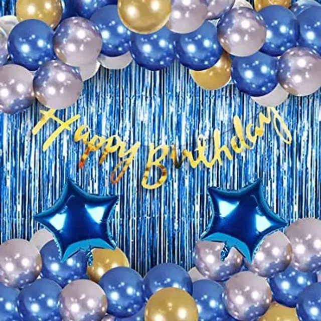 Party Decoration Kits (Multicolor, Set of 35)
