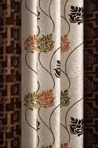 Alaqsa Door Floral Printed Door Curtain 7ft