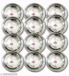 Stainless Steel Dinner Quarter Plates 