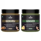 Natural Gokhru & Ginger Powder for Skin & Hair 