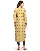 Rayon Printed Kurti for Women 