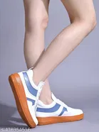Printed Synthetic TPR Sole Sneakers for Women 