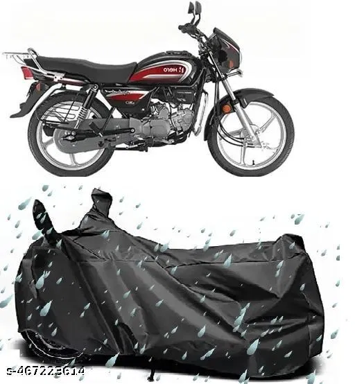 Polyester Cover For Bike/Scooter, Multicolour