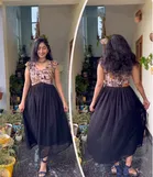 Georgette Printed Kurti for Women 