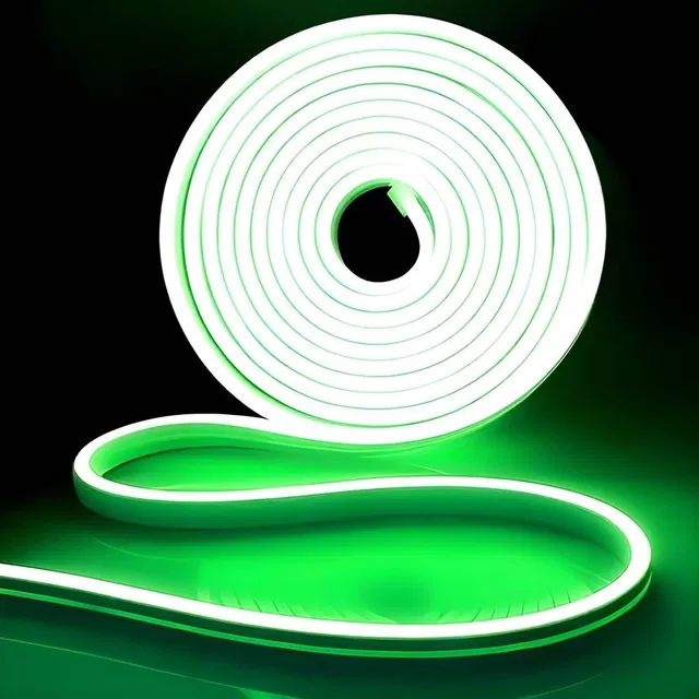 5 Mtr Green LED Neon Strip Rope Light (Green, Pack of 1)