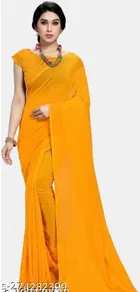 Georgette Saree for Women 
