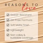 Coloressence Time To Prime Full Coverage Liquid Foundation With Dewy Waterproof Finish Foundation 