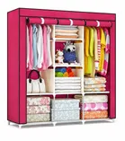 8 Layer Metal Multipurpose Wardrobe Organiser with Pink zip cover [DIY] Do-It-Yourself