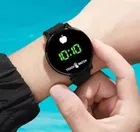 Rubber Digital Watches for Men & Women, Black