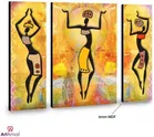 Wooden Modern Art Self Adhesive Wall Painting 
