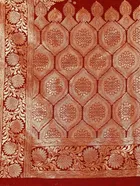 Pure Silk Woven Printed Saree for Women 