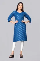 A-Line Cotton Kurti for Women 
