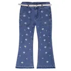 Wide Bottom fit  Jeans for Girls 