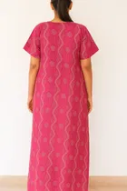 Sarina Printed Nightdress for Women 