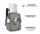 Canvas Backpack Bag, Grey