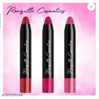 Ronzille Lip Crayon Lipstick, Multicolor [Pack of 3]