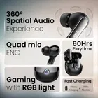 Truke F1 Ultra Wireless Earbuds - 60H [Black]