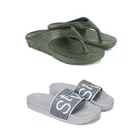 Combo of Flipflops with Sliders for Men 