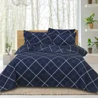 Glace Cotton Printed Double Bedsheet with Two Pillow Covers 