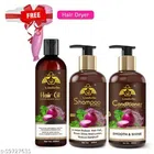 Herbal Onion Hair Oil & Conditioner With Free Hair Dryer (4x300 ml)