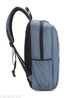 Polyester Backpack Bag, Black