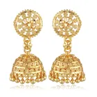 Brass Gold Plated Jhumkas for Women 