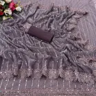 Lycra Blend Embellished Saree for Women 