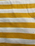 Cotton Stripes Clothing Set for Boys, Yellow 