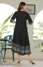 Rayon Printed Kurti with Dupatta for Women 