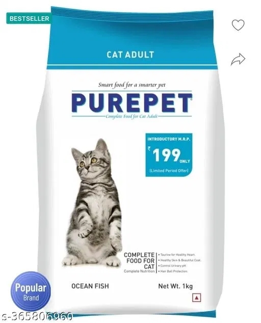 Purepet Cat Adult Ocean Fish (1 kg)