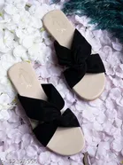 Shoetopia Suede Solid Flats for Women 