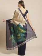 Mysore Silk Printed Saree for Women 
