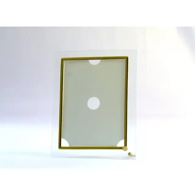 Table Mounting Photo Frame (Gold, 5x7 Inches)