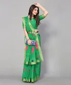 Women's Desinger Saree with Blouse 