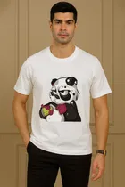 Round Neck Printed T-Shirt for Men 