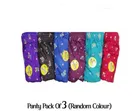 Women's Panties, Pack of 3 (Assorted, XS)