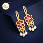Alloy Gold Plated Earrings for Women 