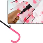 Dot Printed Umbrella 21 Inch [Multicolor, J Handle]