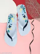 Slippers for Women (Sky Blue, 4)
