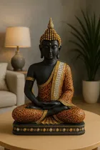 Akarts Meditating Buddha Statue Showpiece - 23 cm