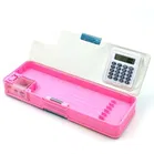 MINDFIT Calculator 5 Pc Combo Cool Unicorn Art Plastic Pencil Box 