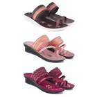 Combo of Flats with Heels for Women 