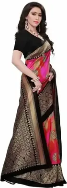 Svb Saree Mysore Silk Kalamkari Saree 
